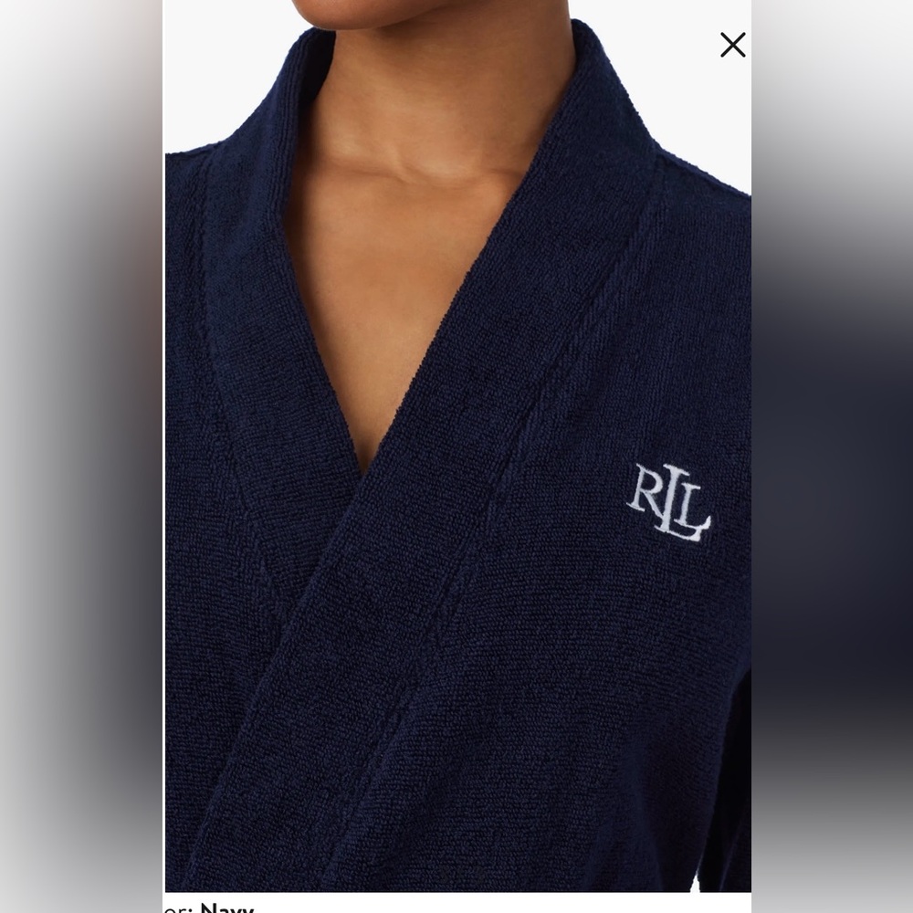 Cotton Terry Robe - Picture 3 of 4
